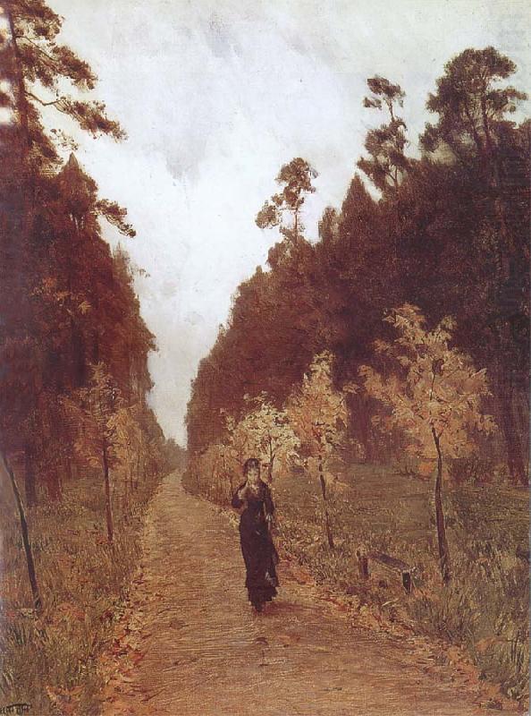 Isaac Levitan Autumn Day at Sokolniki china oil painting image